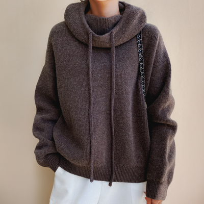 Helena | Warm pure wool turtleneck jumper