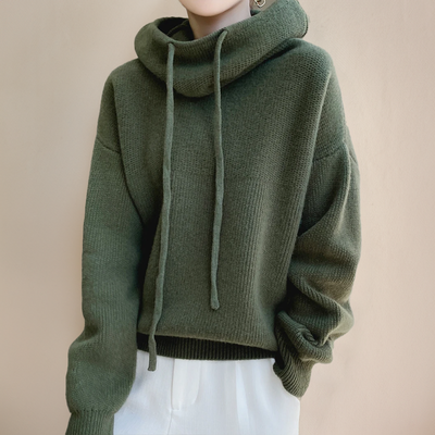Helena | Warm pure wool turtleneck jumper