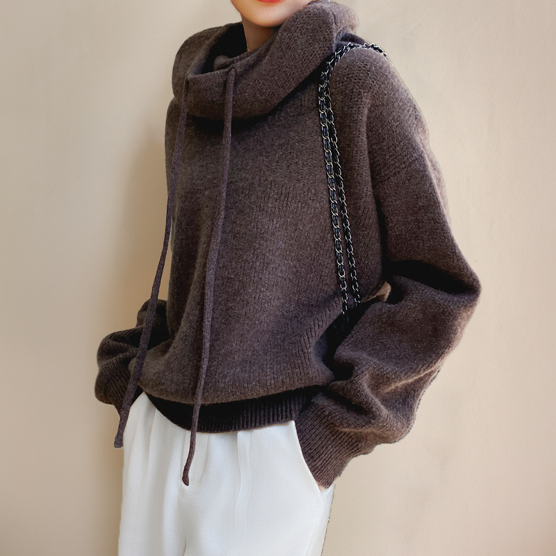 Helena | Warm pure wool turtleneck jumper
