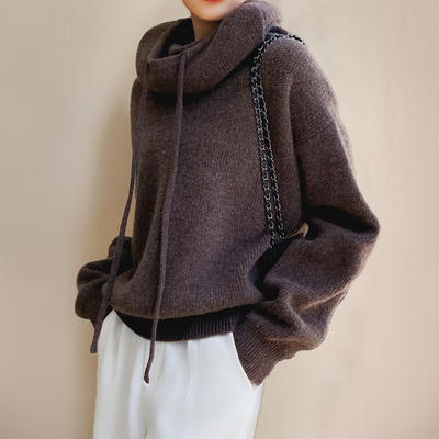 Helena | Warm pure wool turtleneck jumper
