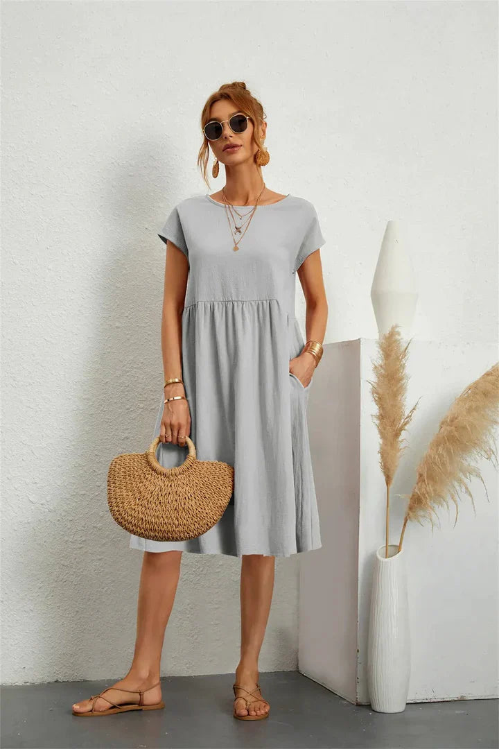 Sol | Casual midi dress for everyday wear