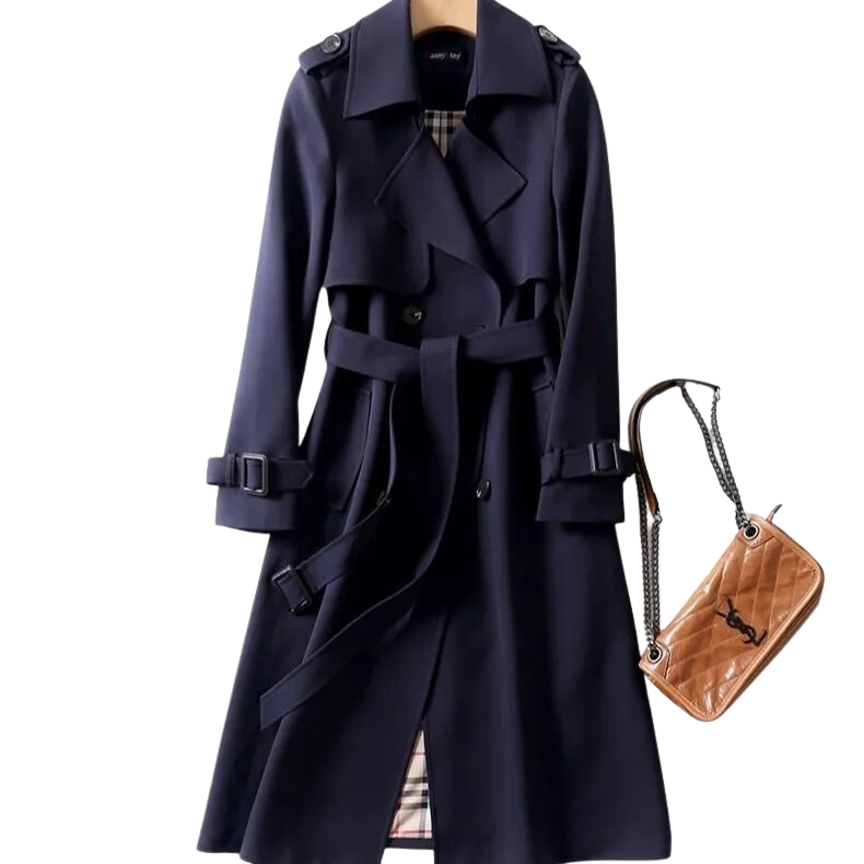 Grace | Classic Belted Trench Coat for Women
