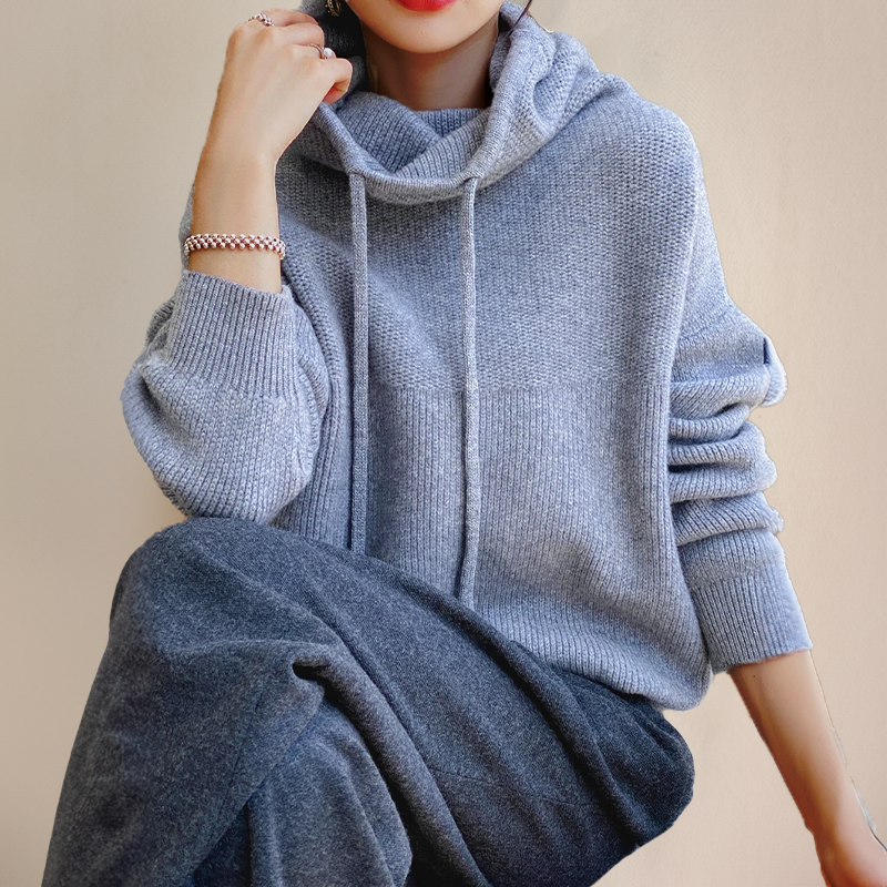 Helena | Warm pure wool turtleneck jumper