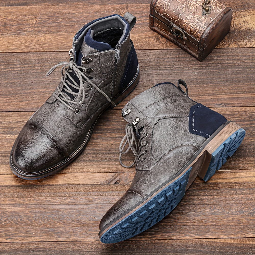 Jonah | Classic brogue boots in heritage style