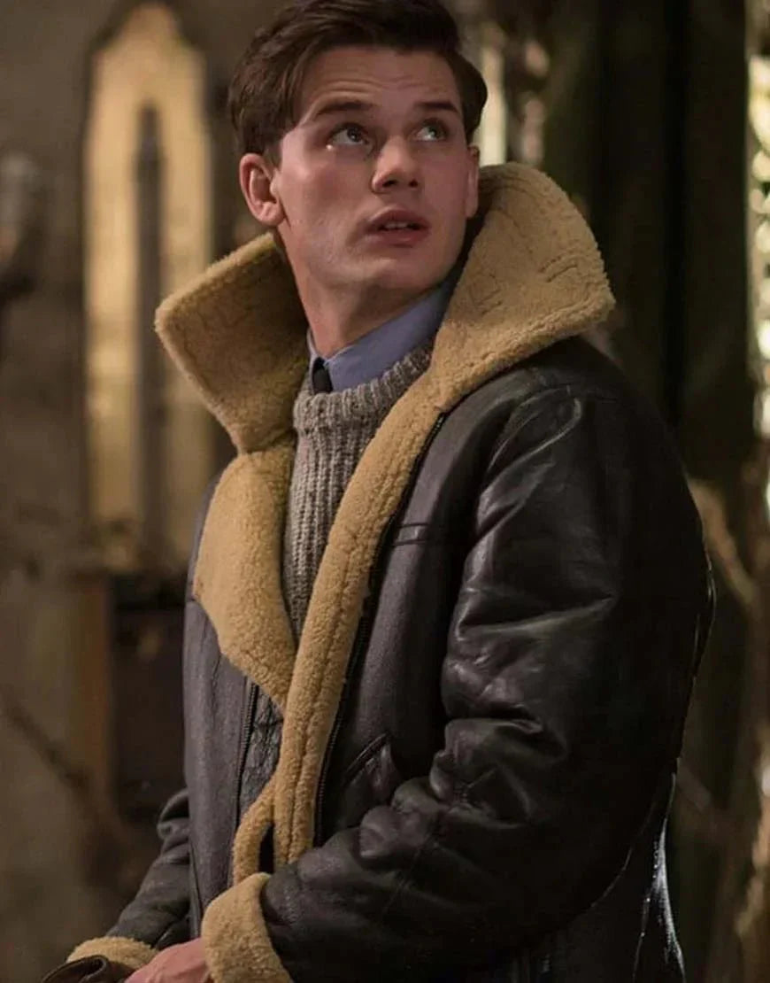 David | Warm vegan leather jacket in a modern design