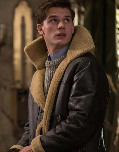 David | Warm vegan leather jacket in a modern design