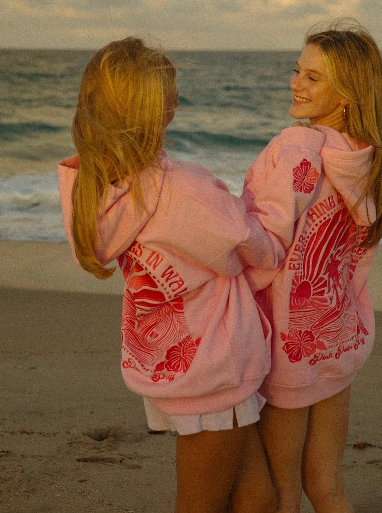 Rafaela | Sunset hoodie with soft brushed feel