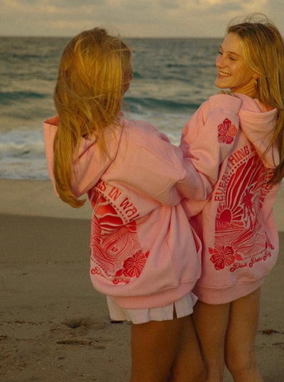 Rafaela | Sunset hoodie with soft brushed feel
