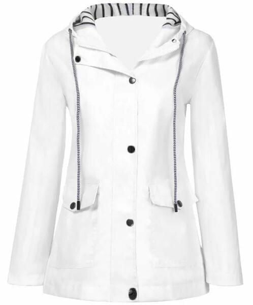 Ilektra | Elegant Long-Sleeved Waterproof Hooded Sweatshirt