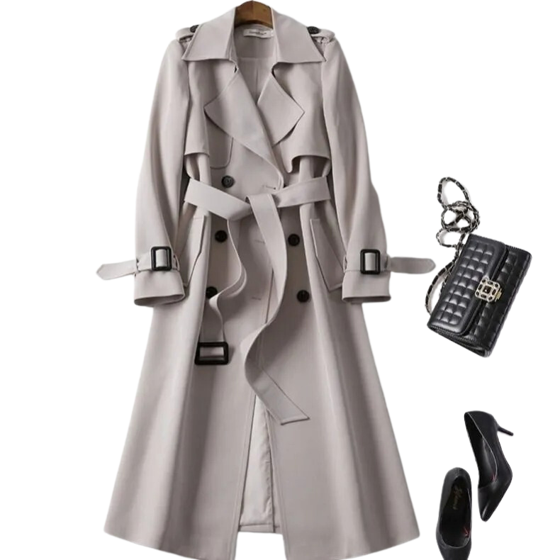 Grace | Classic Belted Trench Coat for Women