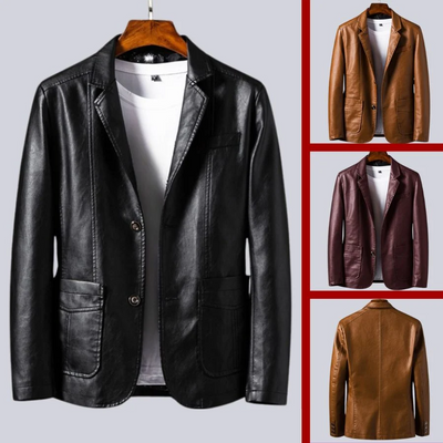 Felix | Men's leather jacket with an urban, modern look