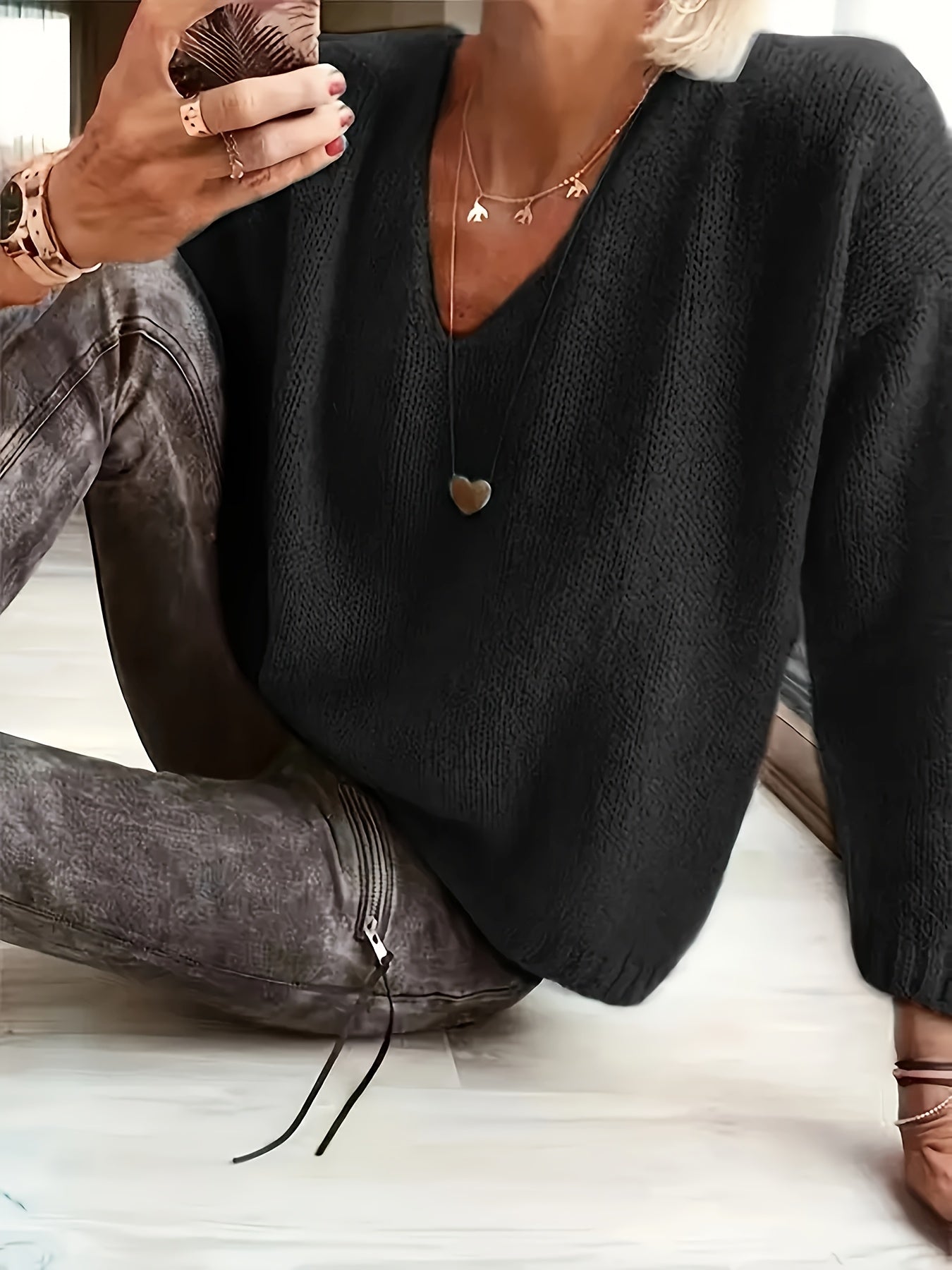 Kim | Elegant jumper made from soft fabric