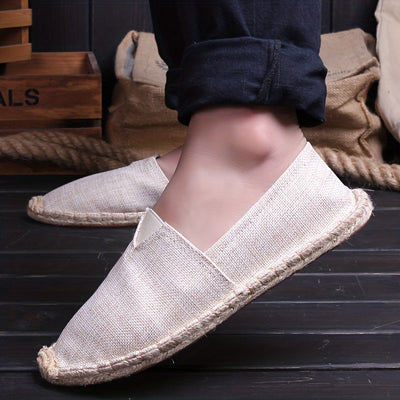 Elegant espadrilles for men