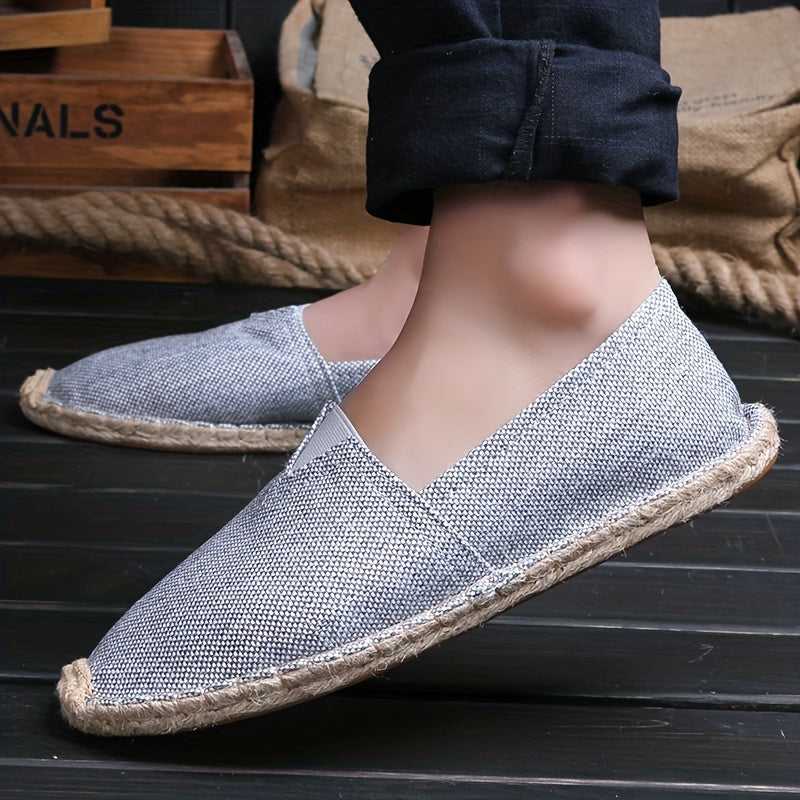 Elegant espadrilles for men