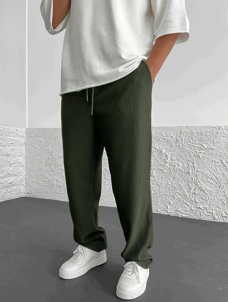 Christophe | Fashionable men's cotton trousers