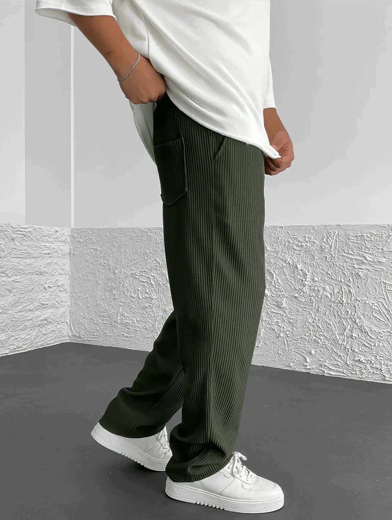 Christophe | Fashionable men's cotton trousers