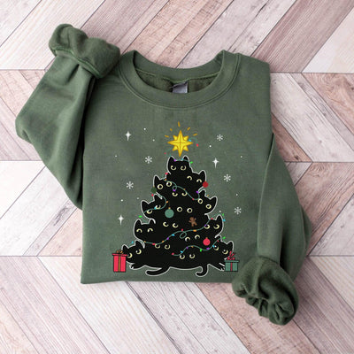 Black cats | Christmas jumpers for women