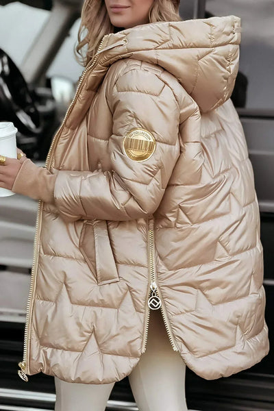Clara | Warm winter coat with elegant hood