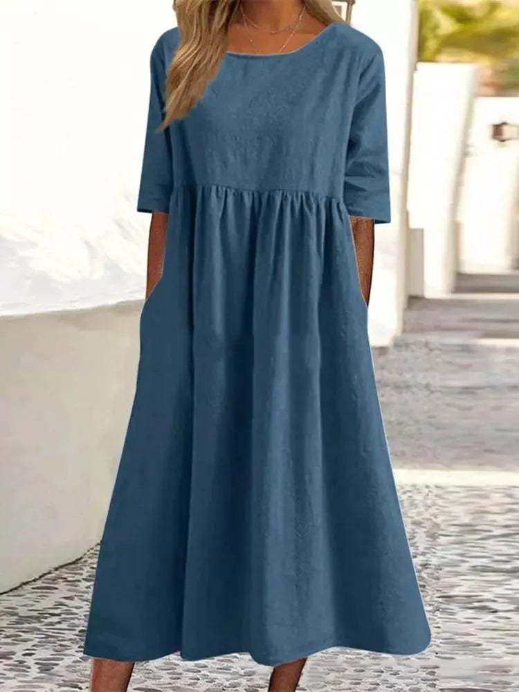 Noralyn | Comfortable casual dress with a relaxed style