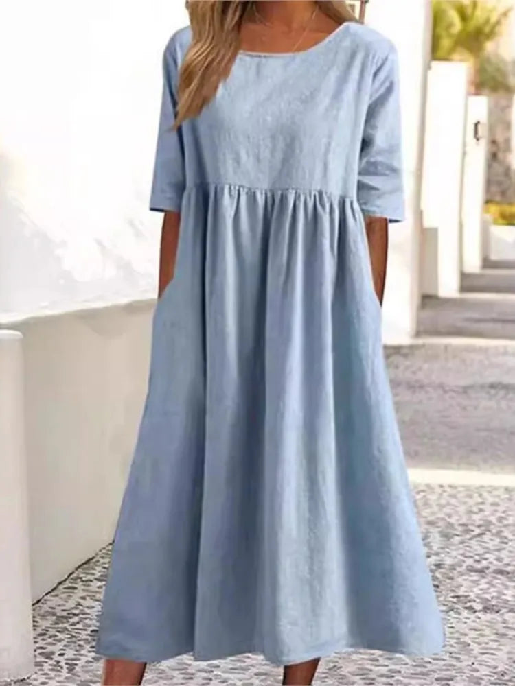 Noralyn | Comfortable casual dress with a relaxed style