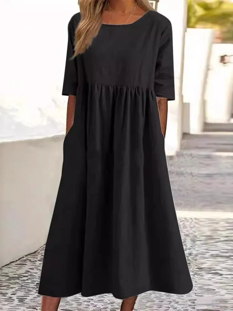 Noralyn | Comfortable casual dress with a relaxed style