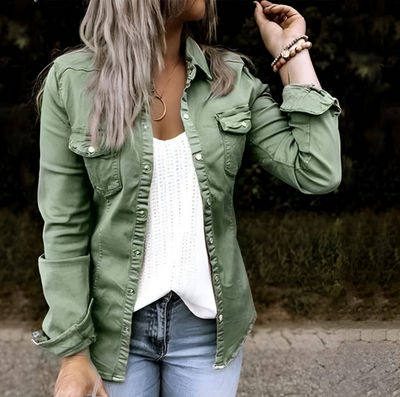 Jasmin | Vintage-style denim jacket for any modern look
