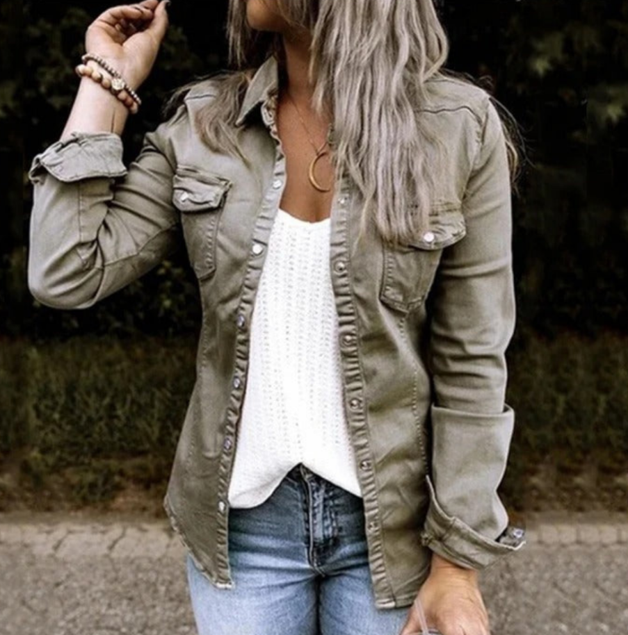Jasmin | Vintage-style denim jacket for any modern look