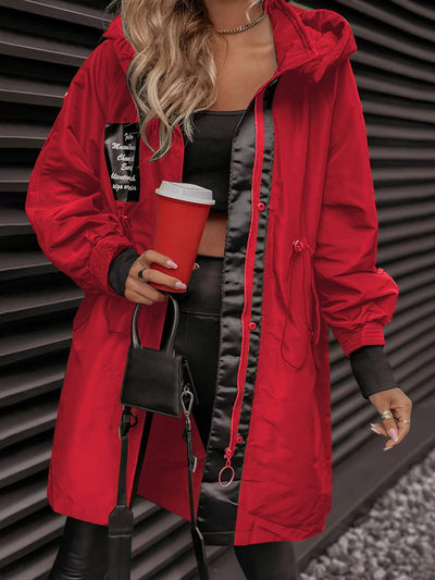 Lara | Long-sleeved hooded jacket for women