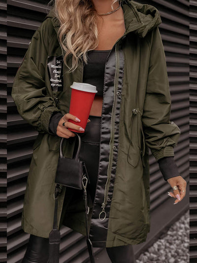 Lara | Long-sleeved hooded jacket for women