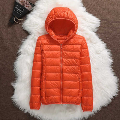 Leander | New quilted jacket with white duck feathers