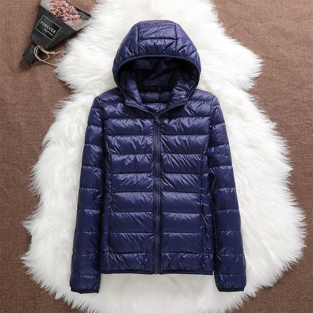 Leander | New quilted jacket with white duck feathers
