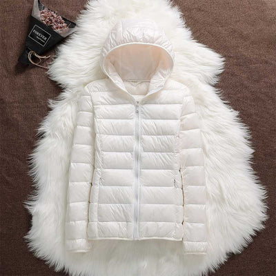 Leander | New quilted jacket with white duck feathers