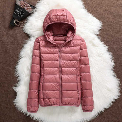 Leander | New quilted jacket with white duck feathers