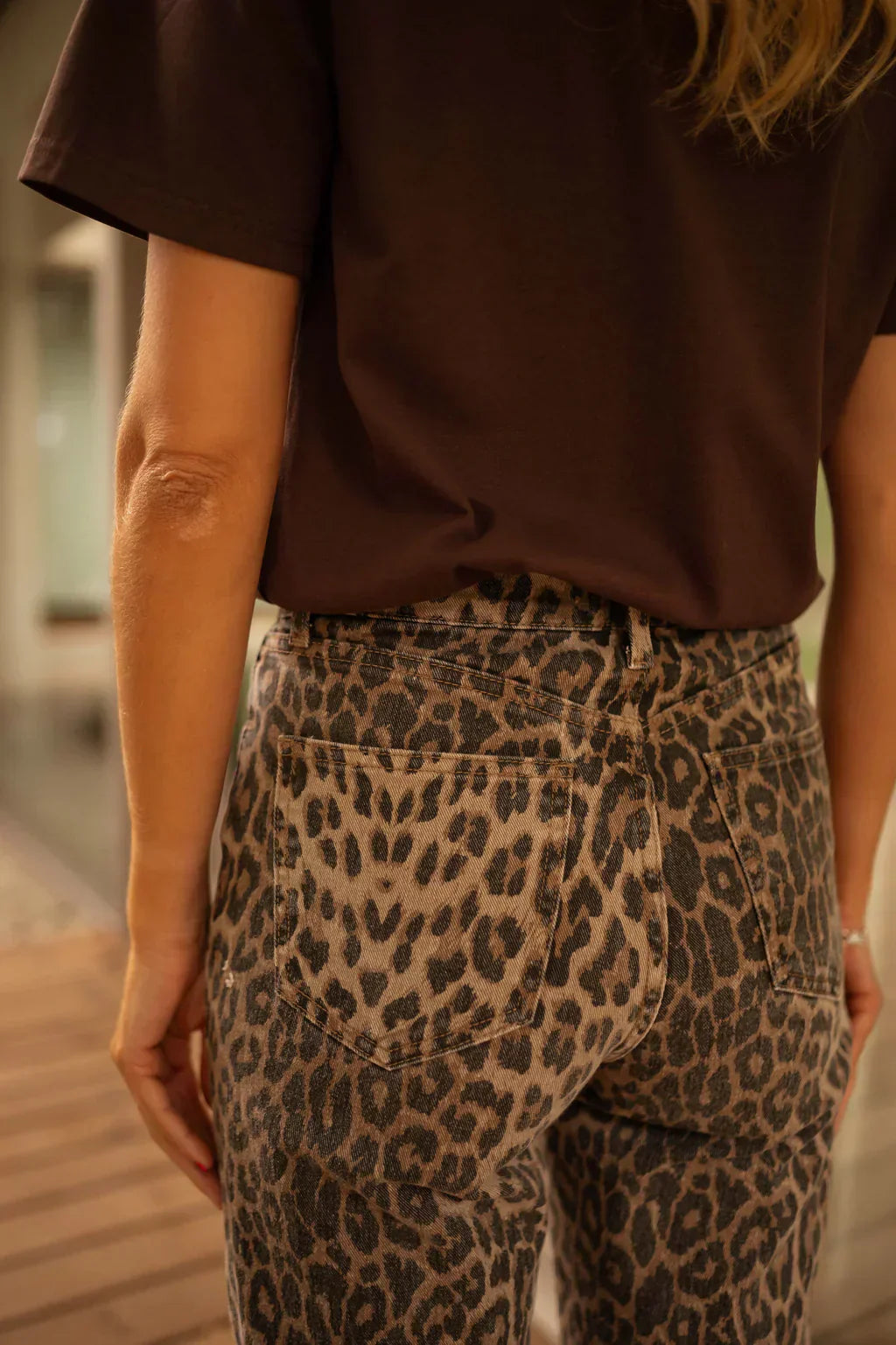 Lena | Fashionable flared trousers with high waist