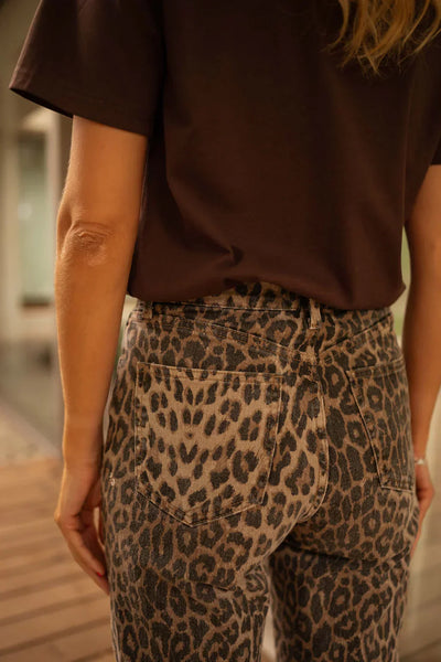 Lena | Fashionable flared trousers with high waist