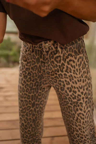 Lena | Fashionable flared trousers with high waist
