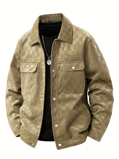 Felix | Stylish jacket made from rolled suede