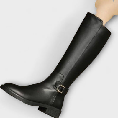 Helena | Fashionable knee-high leather boots for women modern