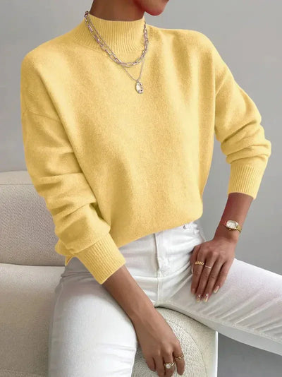 Helena | Elegant women's turtleneck jumper modern