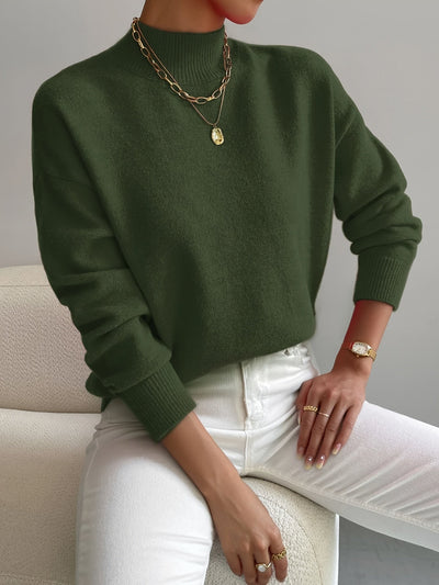 Helena | Elegant women's turtleneck jumper modern
