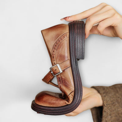 Eike | Classic T-strap shoes