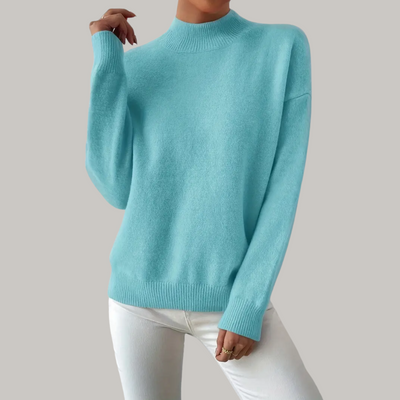 Hannah | Comfortable knitted jumper in a basic style