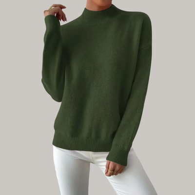 Hannah | Comfortable knitted jumper in a basic style