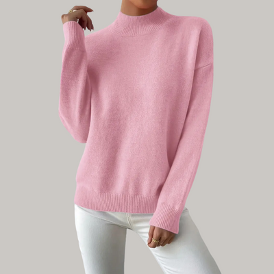 Hannah | Comfortable knitted jumper in a basic style