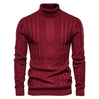 LUCIEN | Men's checked jumper in a classic design