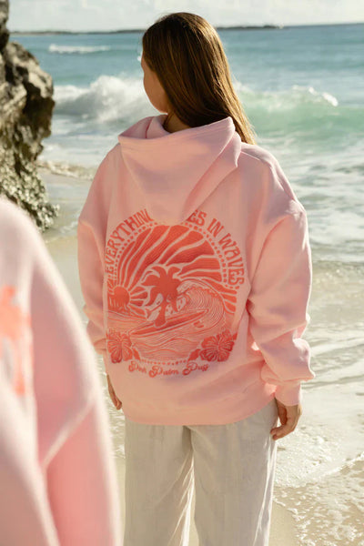 Rafaela | Sunset hoodie with soft brushed feel