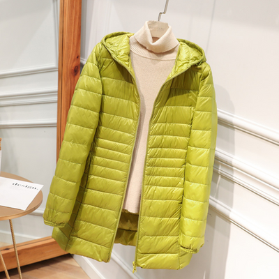 Leander | New quilted jacket with white duck feathers