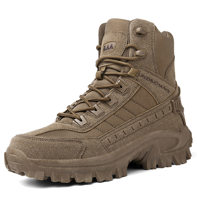 Jarrell | Waterproof outdoor combat boots for men (with puncture protection)
