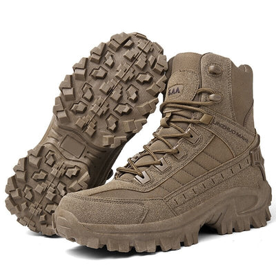 Jarrell | Waterproof outdoor combat boots for men (with puncture protection)