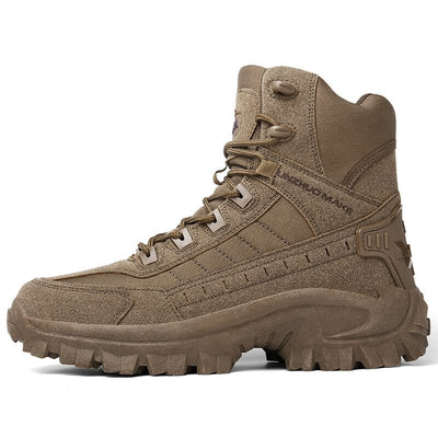 Jarrell | Waterproof outdoor combat boots for men (with puncture protection)